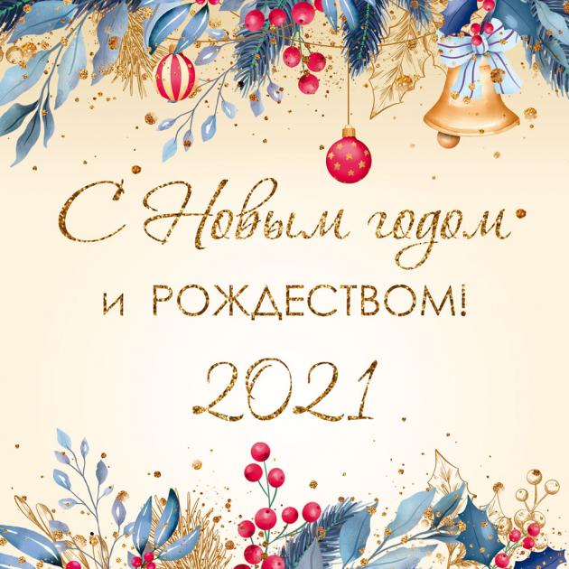 С наступающим Новым 2021 годом!